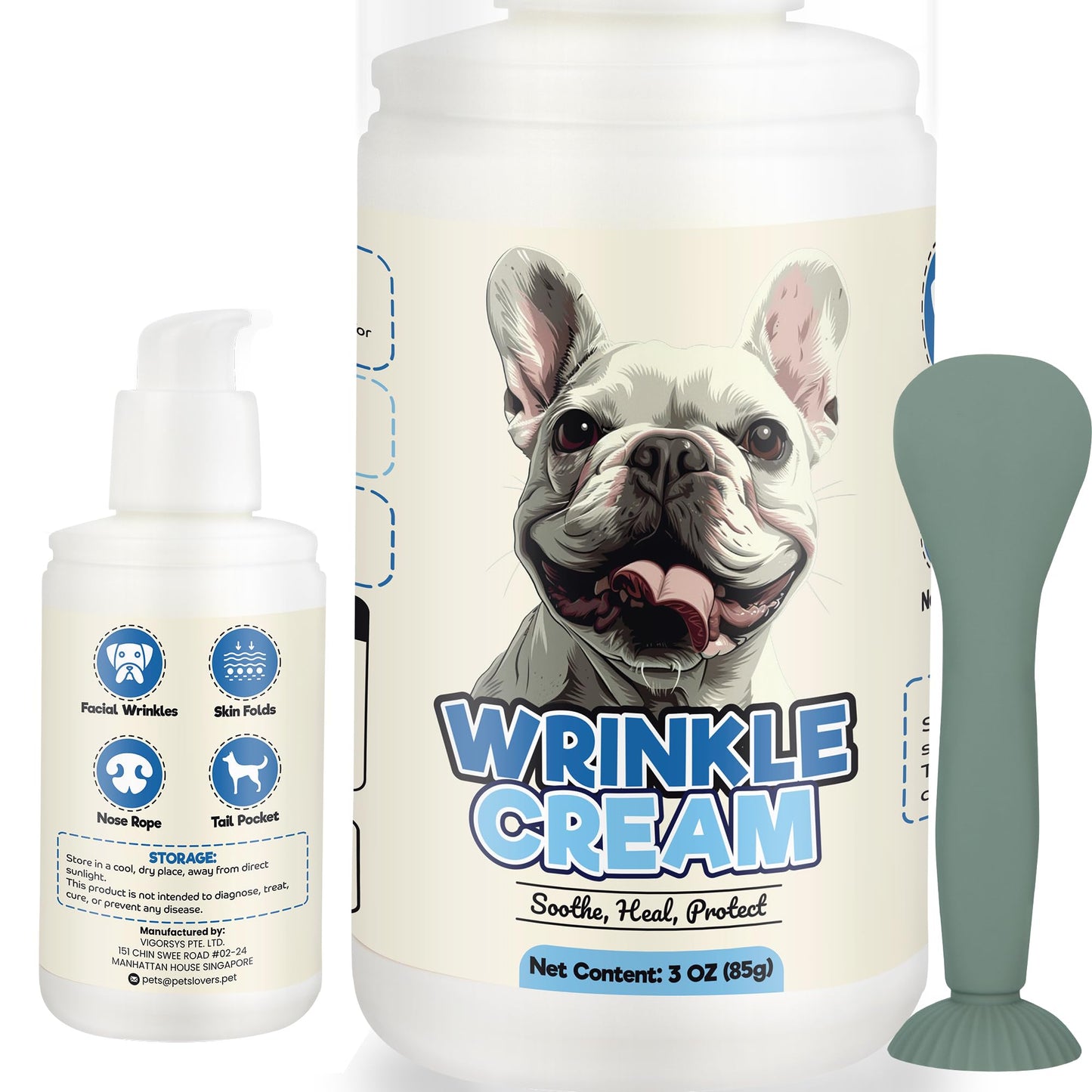 Dog Wrinkle Paste – Soothing Cream for Itchy Skin & Hot Spots