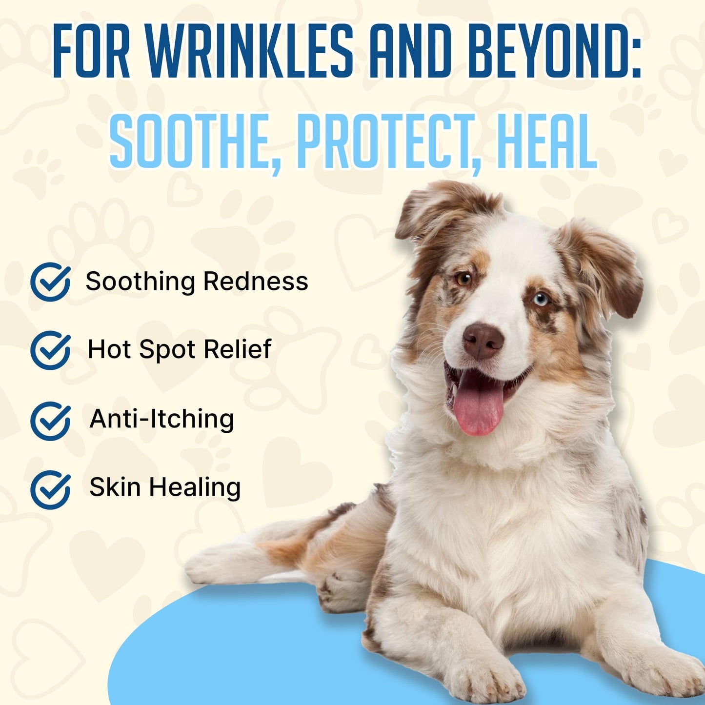 Dog Wrinkle Paste – Soothing Cream for Itchy Skin & Hot Spots