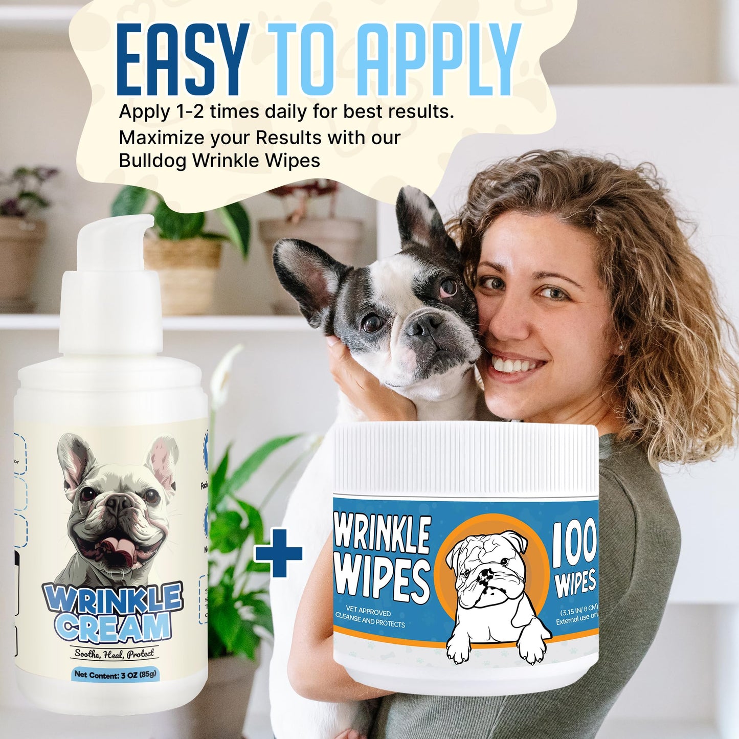 Dog Wrinkle Paste – Soothing Cream for Itchy Skin & Hot Spots