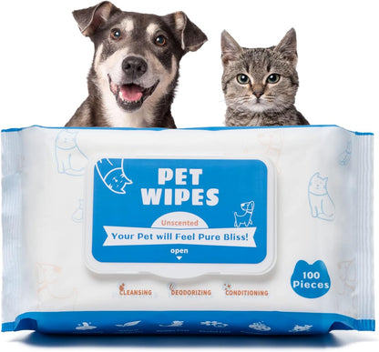Dog Cat Grooming Wipes