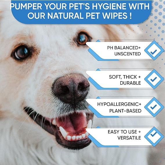 Dog Cat Grooming Wipes