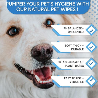 Dog Cat Grooming Wipes