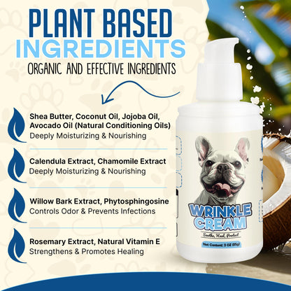 Dog Wrinkle Paste – Soothing Cream for Itchy Skin & Hot Spots