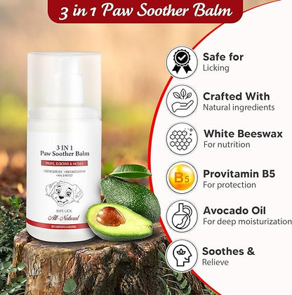 Veksun Dog Paw & Nose Balm – 100g Natural Moisturizer